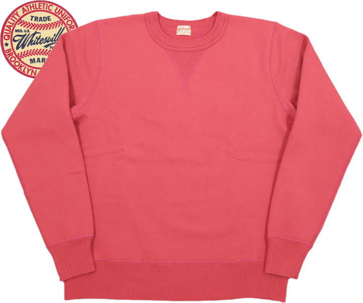 Whitesville/ホワイツビル\u003cBR\u003e HEAVY SWEAT SHIRT\u003cBR\u003e 無地トレイナー/クルーネックトレーナー/ヘビーウェイトスウェットシャツ\u003cBR\u003e 165) RED(赤いこと)/Lot No. WV67728
