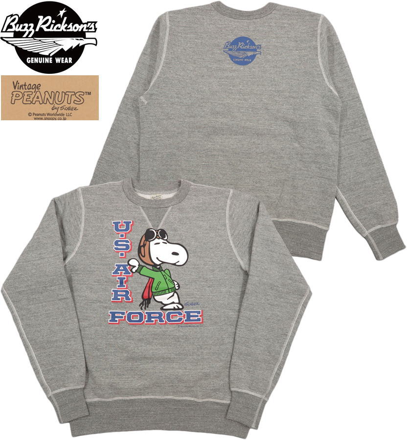 BUZZ RICKSON'S × PEANUTS / 別注 クルー スウェット BEAMS BOY（ビームスボーイ）の「BUZZ RICKSON'S × PEANUTS