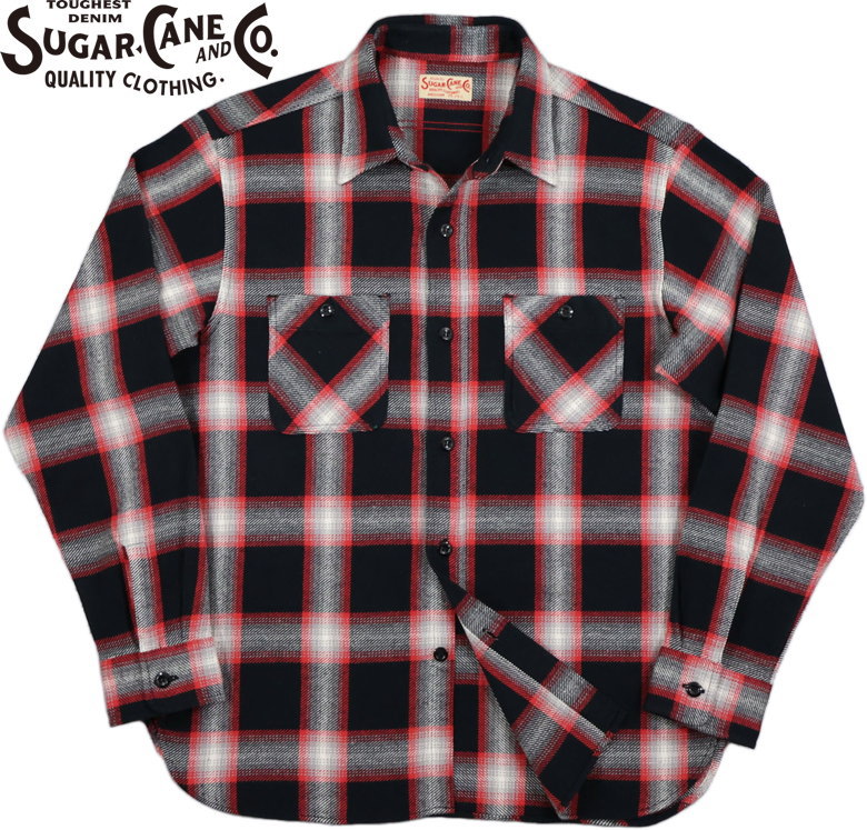 新品未使用 SUGAR CANE フランネル ツイル チェック ワークシャツ L 楽天市場】【 SUGAR CANE（シュガーケン） 】 SC28738 ツイル