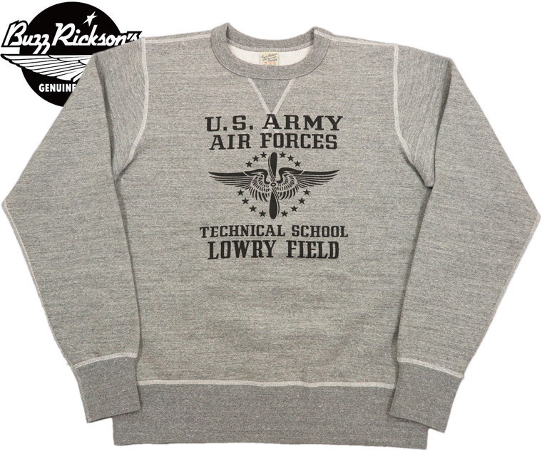 バズリクソンズ　U.S. ARMY AIR FORCES スウェット 東洋エンタープライズ Buzz Rickson's（バズリクソンズ） SET-IN