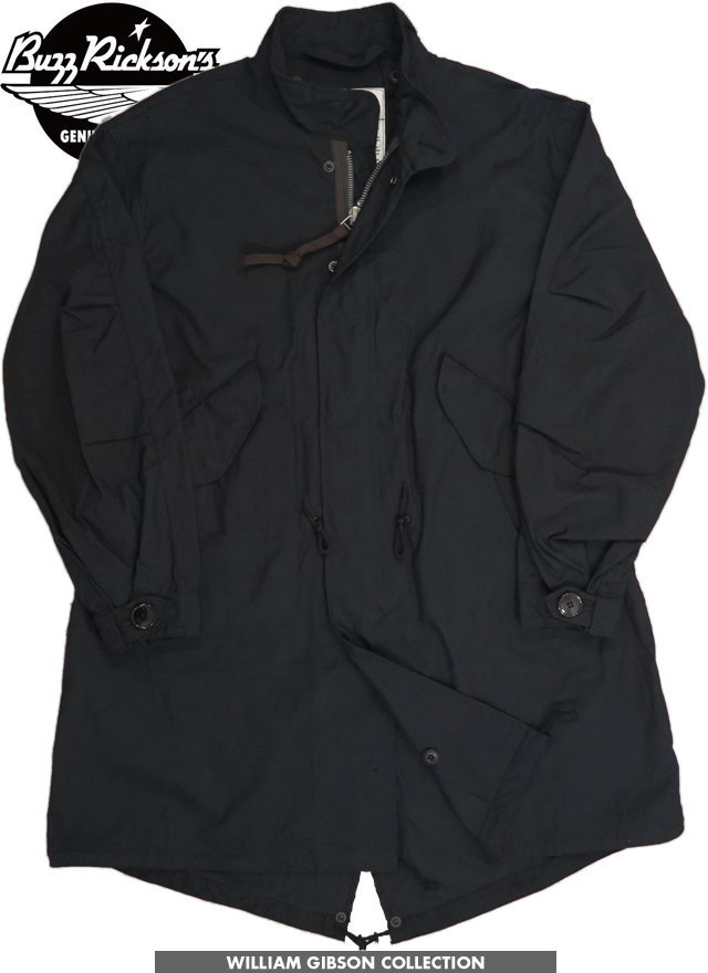 BUZZ RICKSON\u0027S/バズリクソンズ\u003cBR\u003e “William Gibson Collection”\u003cBR\u003e Type BLACK HOOD, EXTREME COLD WEATHER M-65 (NO HOOD)\u003cBR\u003e ウィリアム・ギブソン 寄せあわせ、黒いこと M-65パーカー\u003cBR\u003e BLACK(黒いこと)/Lot No. BR15192