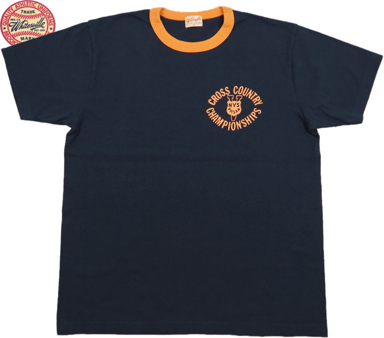 楽天市場】WHITES VILLE ホワイツビル 半袖 リンガー Tシャツ プリント