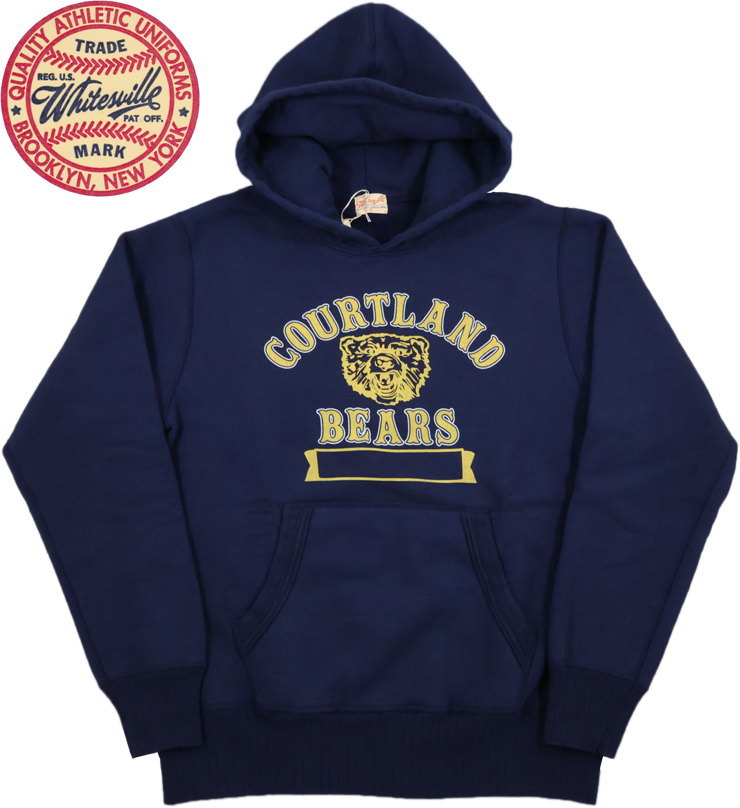 Whitesville/ホワイツビル SWEAT HOODED PARKA W/PRINT プリント入りフーデッドスウェットシャツ/スウェットパーカー/プリントパーカ/フーディー 128) NAVY(ネイビー)/Lot No. WV69616 14,685円