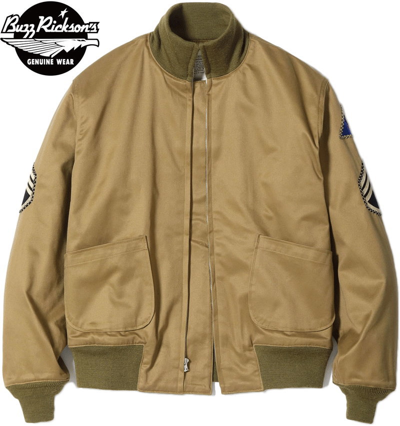 BUZZ RICKSON'S/バズリクソンズ Jacket, Combat, Winter Type TANKERS PATCH POCKET “BUZZ RICKSON CO. 2nd ARMOR DIVISION” タンカース/コンバットジャケット 01) 2nd ARMOR DIVISION/ Lot No. BR15751