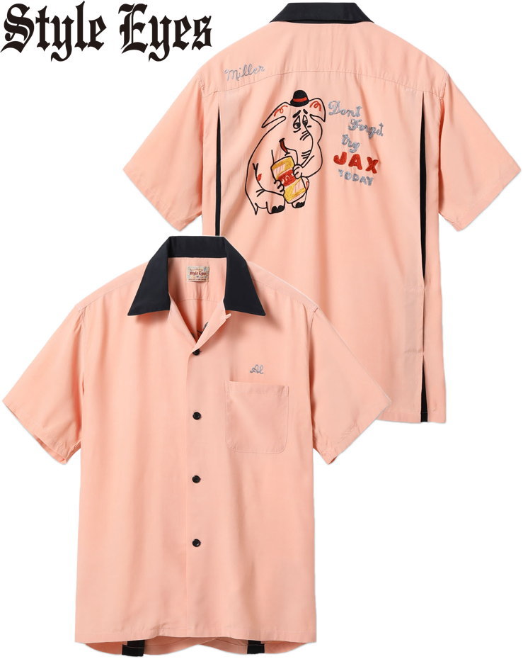 楽天市場】STYLE EYES スタイルアイズ PIPING BOWLING SHIRT