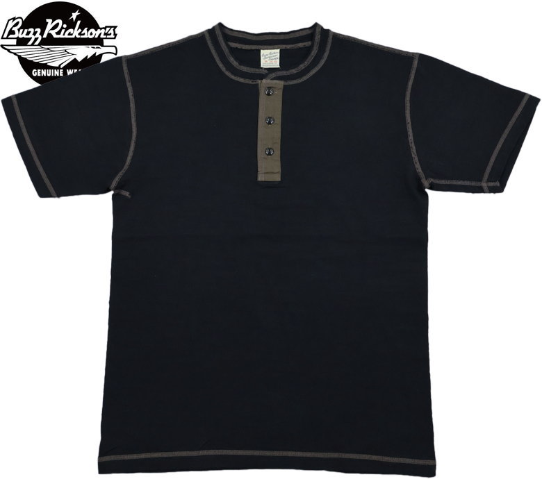 楽天市場】バズリクソンズ Buzz Rickson's 半袖 Tシャツ ヘンリー