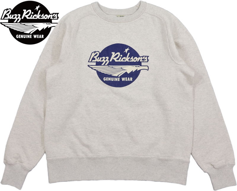 BUZZ RICKSON\u0027S/バズリクソンズ\u003cBR\u003e FREEDOM SLEEVE SWEAT SHIRT\u003cBR\u003e “BUZZ RICKSON\u0027S”\u003cBR\u003e フリーダムスリーブ トレーナー/刷り上げる入り口・入口、トレーナー\u003cBR\u003e 131) OATMEAL(オートミール)/Lot No. BR69507