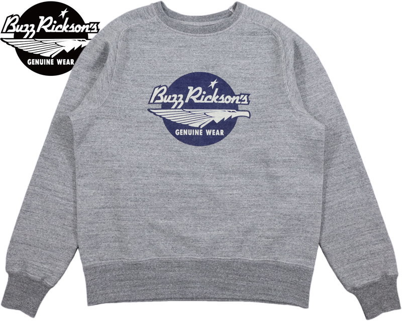 BUZZ RICKSON\u0027S/バズリクソンズ\u003cBR\u003e FREEDOM SLEEVE SWEAT SHIRT\u003cBR\u003e “BUZZ RICKSON\u0027S”\u003cBR\u003e フリーダムスリーブ トレーナー/刷り上げる入り口・入口、トレーナー\u003cBR\u003e 113) H.GRAY(ヘザーグレー)/Lot No. BR69507