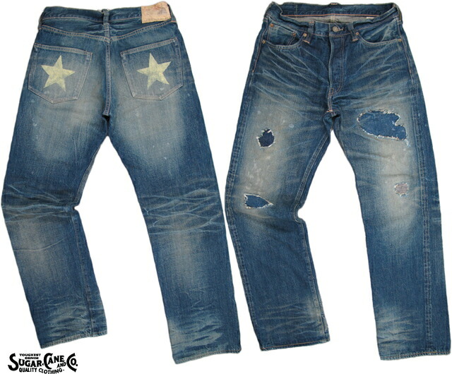 Sugar Cane Co.Ｇジャン ロンスター Lot901 40 SUGAR CANE 【セール】シュガーケーン ロンスタージーンズ 14oz