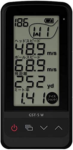 ユピテル(YUPITERU) ATLAS ゴルフ 律動的な調子調教師 GST-5 W