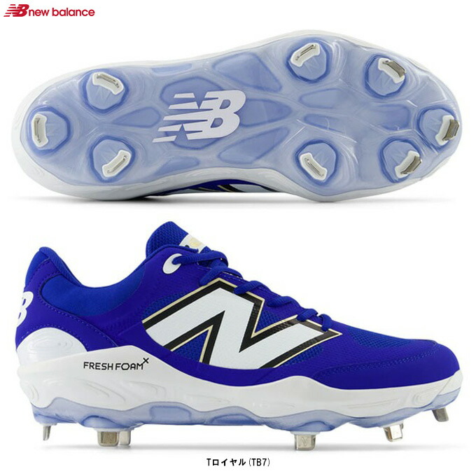 New Balance（ニュー平衡にする）Fresh Foam X 3000v7（L3000結核症72E）（ベイスボール/野球/金具スパイク/埋め込み式/シューズ/靴/2E好いかげんに/原則として用）