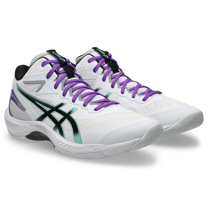 ASICS（アシックス）V-SWIFT FF MT 5 Vスイフト FF MT5（1053A072）（バレーボールシューズ/バレーシューズ/ハンドボール/バドミントン/スカッシュ/インドアスポーツ対応/屋内シューズ/靴/ミドルカット/男女兼用/ユニセックス）｜ミズスポ