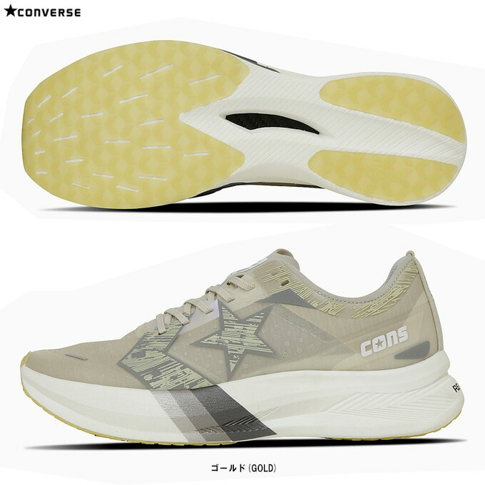 CONVERSE（コンバース） CONS RUNREVOLVE / 3ITSUKA （33600010） （コンズランリボルヴ/コンズランリボルブ/三津家貴也コラボモデル/ランニングシューズ/ジョギング/靴/スニーカー/男女兼用/ユニセックス）