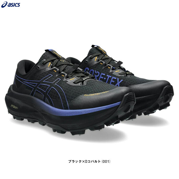 アシックス(ASICS)ランニングシューズ トレランシューズ フジセツ マックス GTX ブラック ブルー 1011C115.… 1011c115_1.jpg