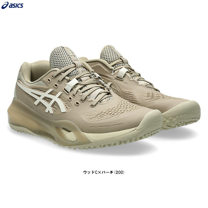 【25.0cmのみ】ASICS（アシックス） GEL-RESOLUTION X OC ゲルレゾリューション X OC （1042A292） （オムニ・クレーコート用/砂入り人工芝/テニスシューズ/靴/女性用/レディース）
