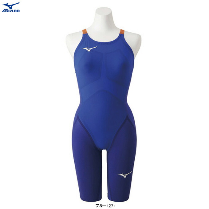 【XLサイズのみ】MIZUNO（ミズノ）ハーフスーツ GX SONIC 4 ST（N2MG9201）（FINA承認モデル/水泳/競泳水着/スイミング/スイムウェア/女性用/レディース/子供用/ジュニア）｜ミズスポ