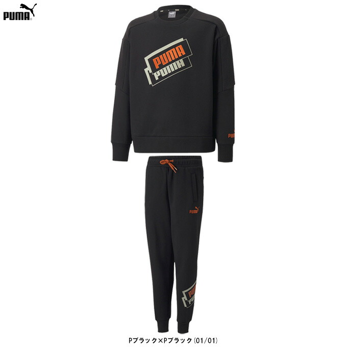 楽天市場】【140のみ】PUMA（プーマ）ジュニア ALPHA HOLIDAY CREW FL