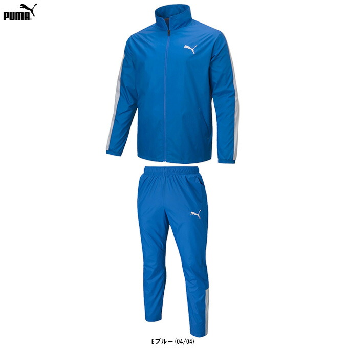 PUMA（プーマ） ESS ウインドブレーカー パンツ 上下セット （846085/846086） （サッカー/フットボール/フットサル/スポーツ/ウインドブレーカー上下セット/ウェア/防寒/セットアップ/冬用/男性用/メンズ）