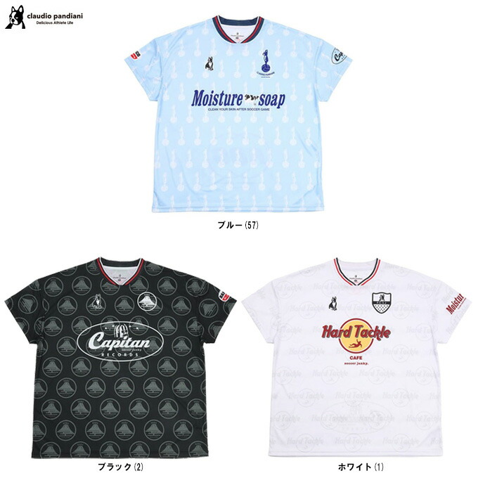 ◆メール便対応商品◆Junky（ジャンキー） Ballond’or+10 ルーズシルエットゲームシャツ （SJ24D07） （サッカージャンキー/トレーニング/ウェア/カジュアル/Tシャツ/半袖/トップス/Claudio Pandiani/クラウディオ・パンディアーニ/男性用/メンズ）