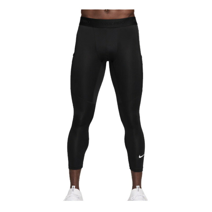 ◆メール便対応商品◆NIKE（ナイキ） BREATHE 3QT タイツ （HJ4052） （スポーツ/トレーニング/フィットネス/インナー/ボトムス/スパッツ/ウェア/吸汗速乾/男性用/メンズ）
