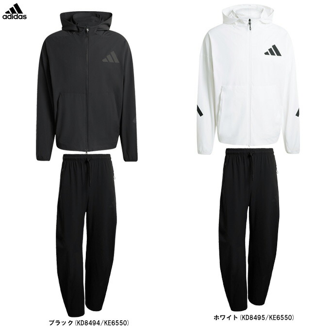 adidas（アディダス）Z.N.E. ウーブン 貨物自動車いの一番 ズボン下 上下書き割り（C4916/RF676）（運動競技/形づくる/駈けっくら/セットアップ/ボンネットあり/御召しもの/長袖/成人男性用/メンズ）