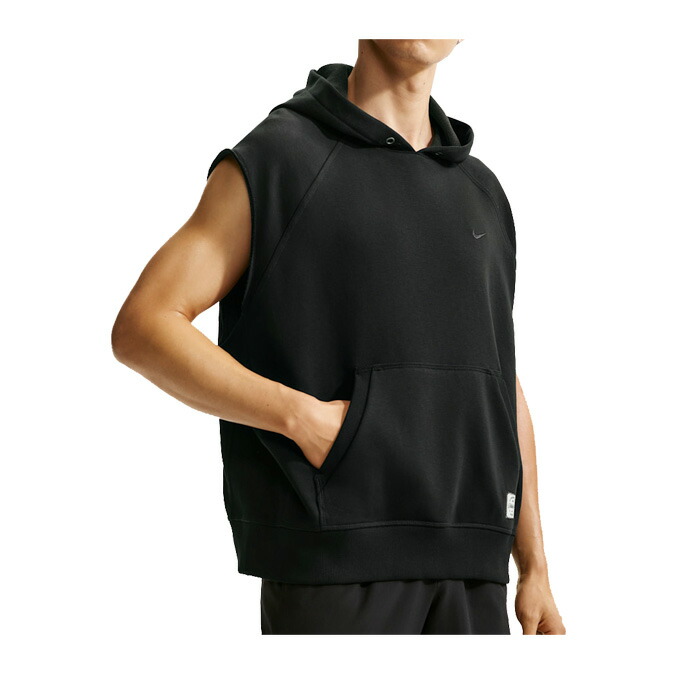 NIKE（ナイキ） Dri-FIT フリース スリーブレス トレーニング パーカー （IF2796） （スポーツ/トレーニング/ランニング/タンクトップ/ノースリーブ/袖なし/ウェア/フードあり/男性用/メンズ） 6,873円