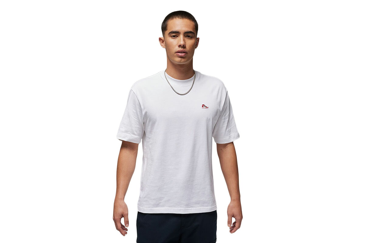 SNKR PTCH Tシャツ ジョーダン【FN5983-100】 バスケ tシャツ 半袖 2024/4/30