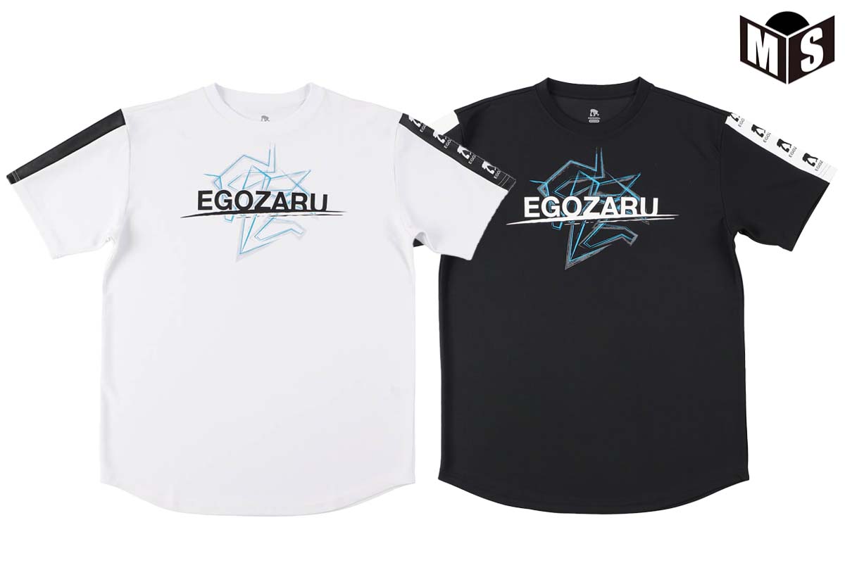 楽天市場 2色展開 エゴザル Egozaruバスケ Tシャツlogotype Fissure Tシャツ Ezst 2114 Mizoguchisports