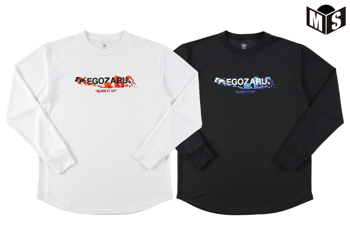 楽天市場】【4色展開】エゴザル EGOZARUバスケ ロンtP.D.C. LOGOロングTシャツ【EZLT-F2120】 :  MIZOGUCHISPORTS