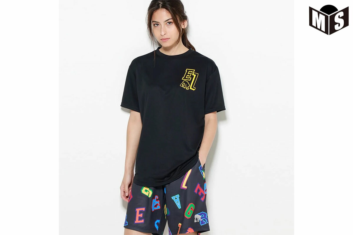 エゴザル EGOZARUバスケ Tシャツモノグラム バックプリント Tシャツ 