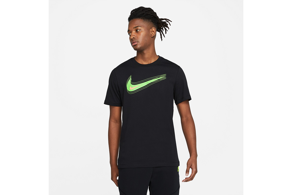 ナイキ Nikeバスケ Tシャツスウッシュ12month Tシャツ 黒人 ミーングリーン Db6471 010 21 3 19 Hotjobsafrica Org