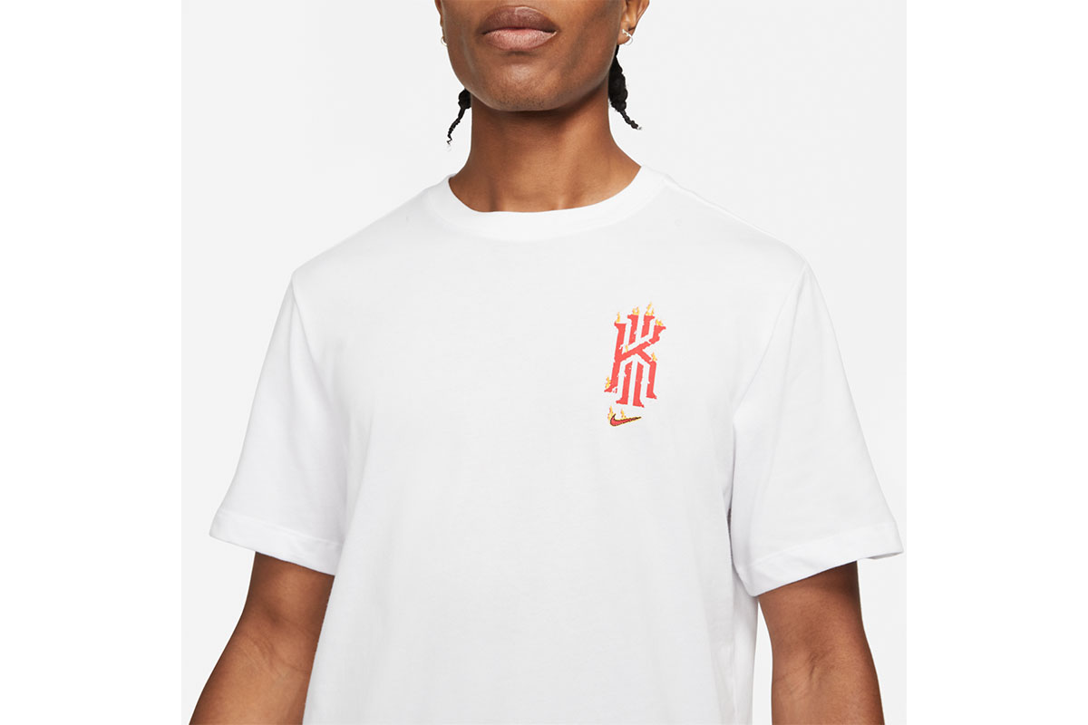 ナイキ Nikeバスケ Tシャツdri Fitカイリーロゴtシャツ ホワイト Dj1567 100 Umu Ac Ug