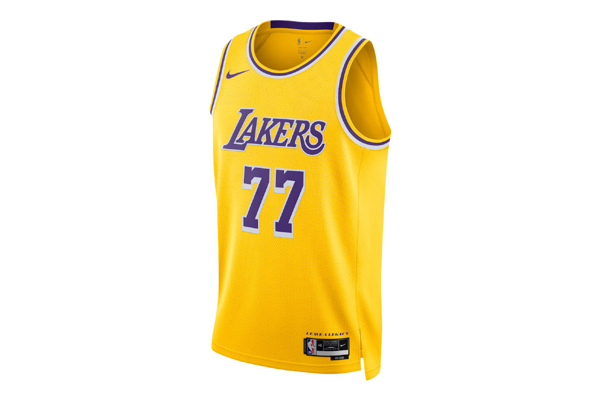 アイコンエディションスウィングマンジャージーロサンゼルス・レイカーズ#77 ルカ・ドンチッチナイキ NBA【DN2009-741】バスケ ユニフォーム レプリカ｜MIZOGUCHISPORTS