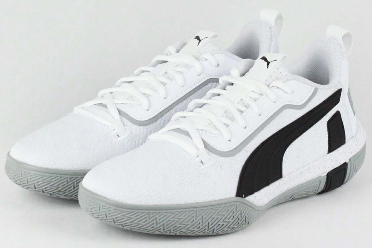 all white puma basketball shoes
