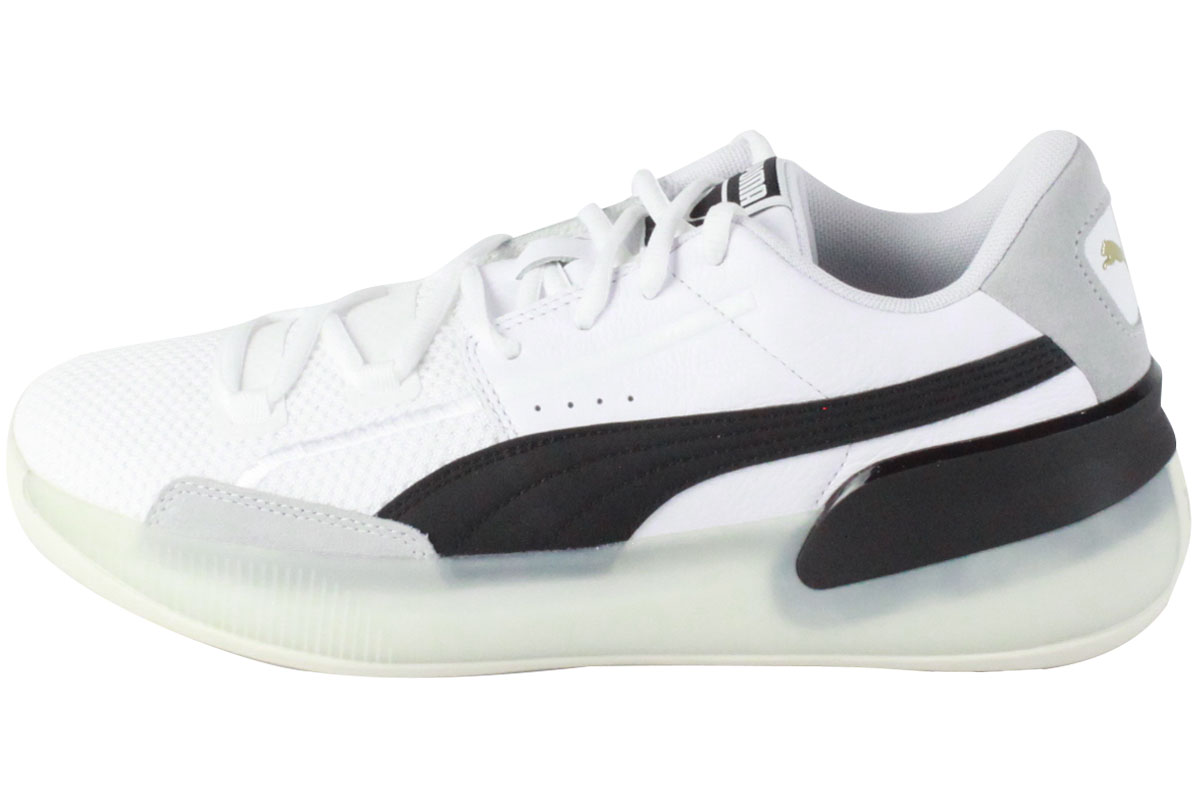puma basketball shoes black and white
