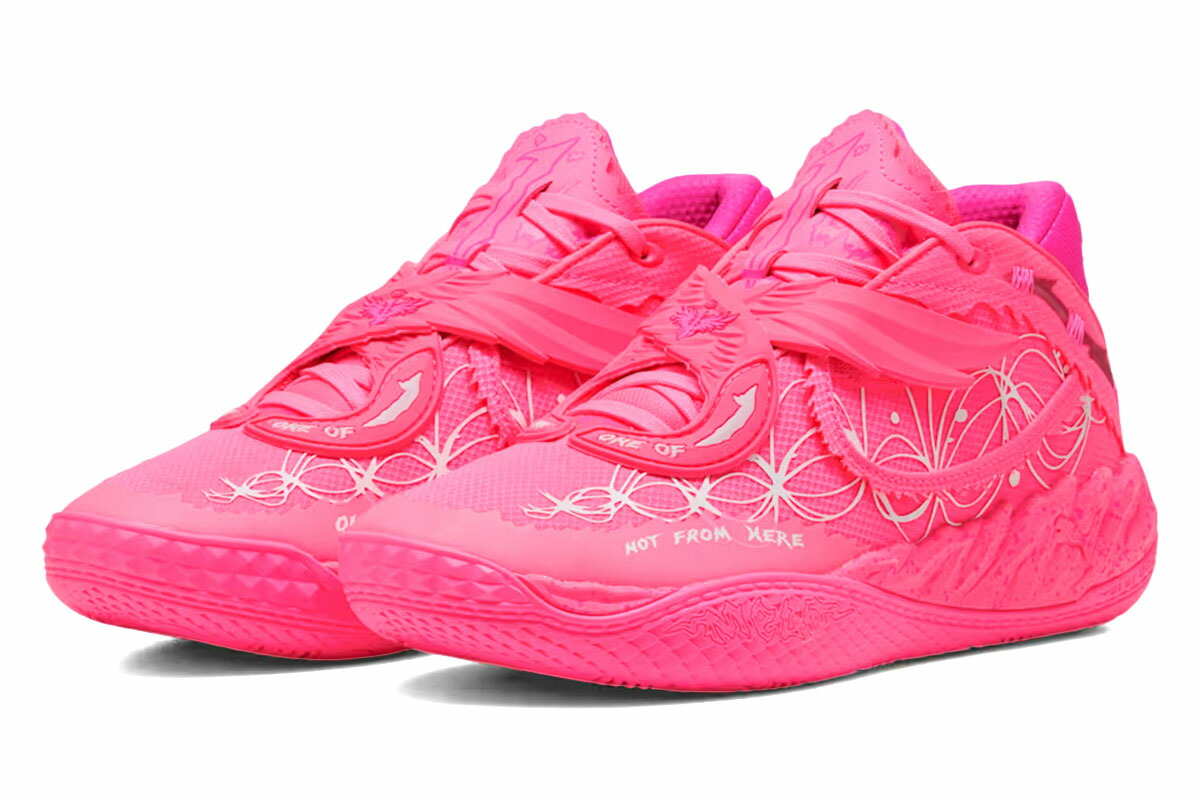 MB.05 PUMA×ワイルド スピード ラメロ・ボール プーマ 【314021-01】 バスケ バッシュ シューズ 2026/2/12