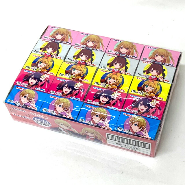 楽天市場】12円 マルカワ 推しの子ガム いちご味 [1箱 55個入