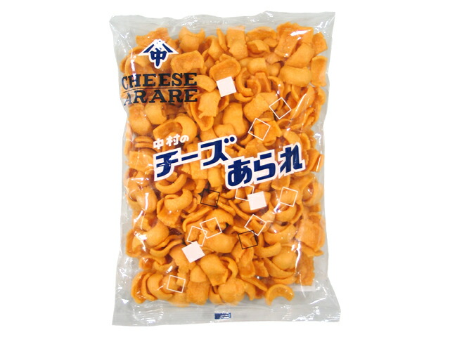 楽天市場 特価 中村のスナック チーズあられ 100g 10袋 大袋タイプ 駄菓子 みぞたオンラインストア楽天市場店