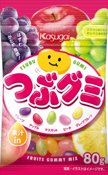 春日井製菓 つぶグミ 80g ×90袋