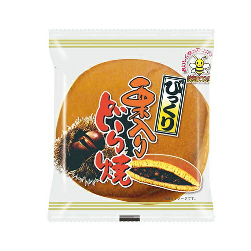ケイ・エスカンパニー 直径約13cm ジャンボ栗入りどら焼き 144個卸販売! 受注発注品 代引き不可