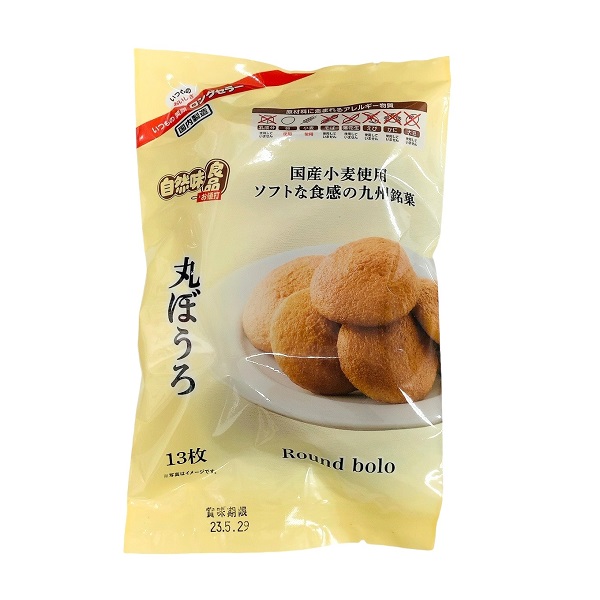 楽天市場】万国屋 自然味良品 丸ぼうろ 12枚×1袋 : みぞた