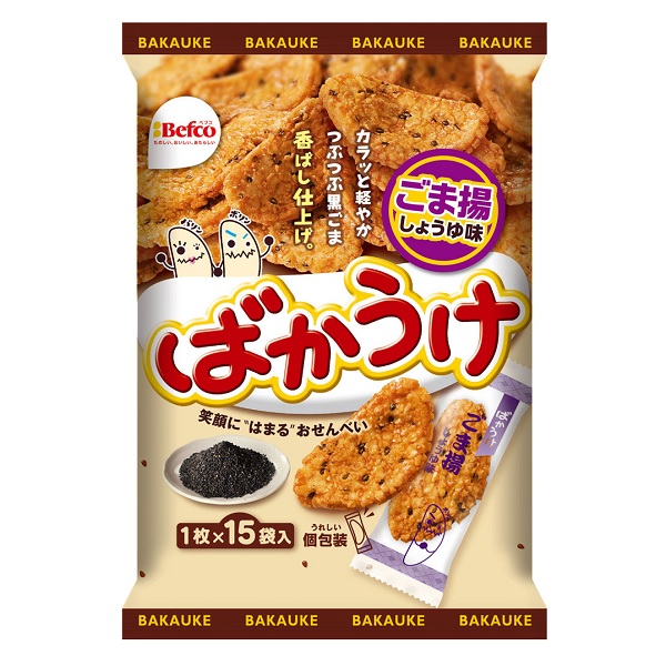 楽天市場】【特価】ばかうけ 青のりしょうゆ味 （2枚×9袋入り） 栗山米菓【卸価格】 せんべい : みぞたオンラインストア楽天市場店