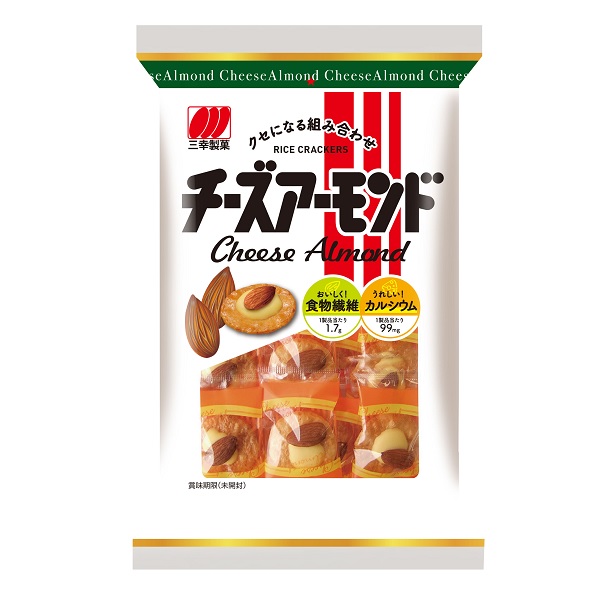 チーズアーモンド 16枚 三幸製菓 おせんべい みぞたオンラインストア