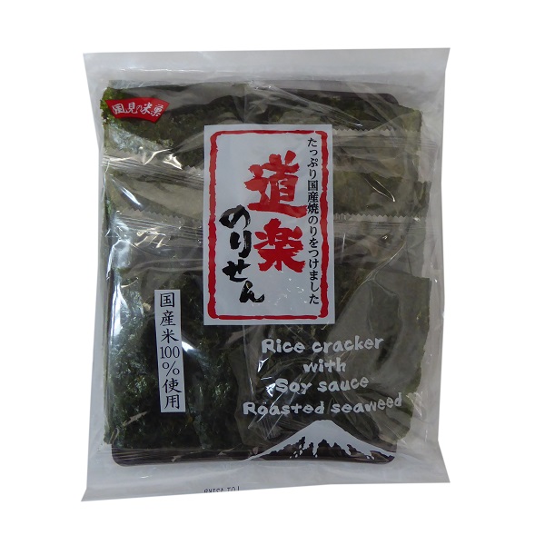 楽天市場】風見米菓 道楽のりせん 6枚入×1袋 : みぞたオンラインストア