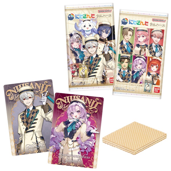 楽天市場】BANDAI (バンダイ) にじさんじ ウエハース（焼菓子） 食玩