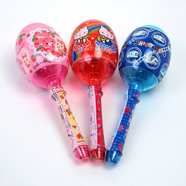 4.キティ 楽器セット いちごマラカス 笛 オカリナ カスタネット
