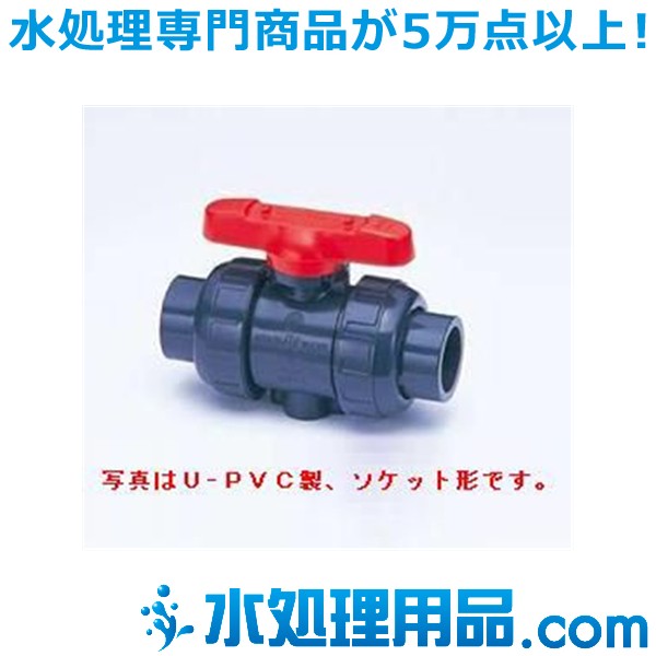 最愛 旭有機材工業 ボールバルブ21型 PP製 ねじ込み形 100A