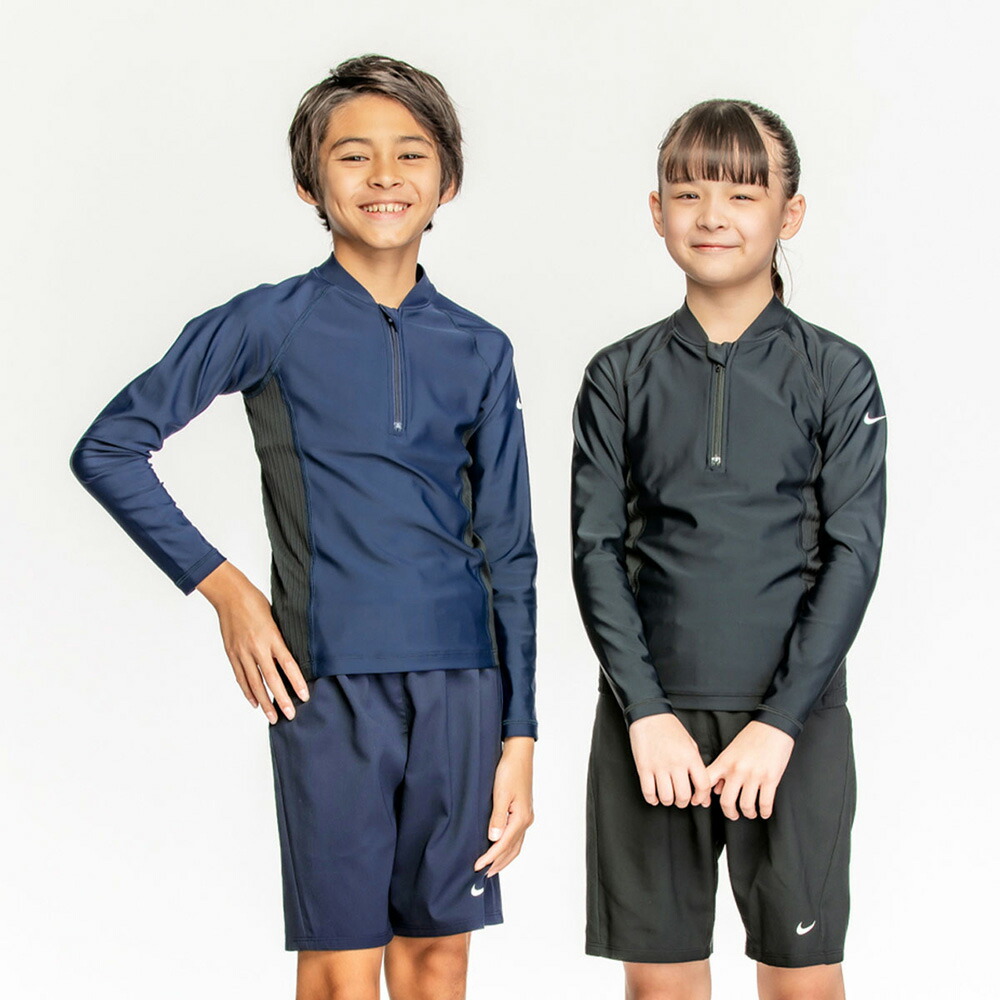 NIKEスポーツ水着ミミ ナイキ（NIKE）フィットネス水着 レディース 水泳 ジップ付き袖