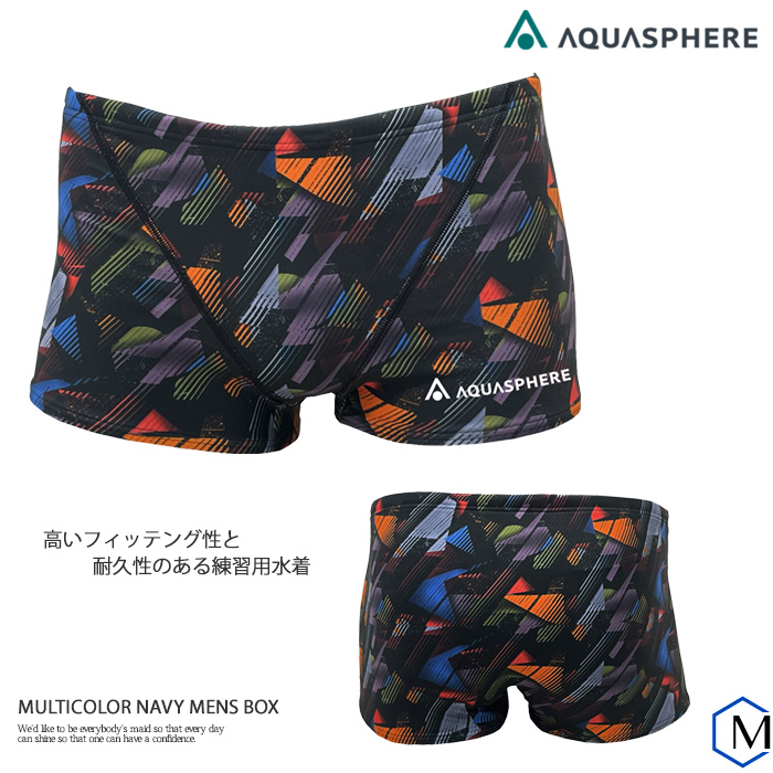 楽天市場】メンズボックス 競泳練習用水着 男性 AQUASPHERE アクア 