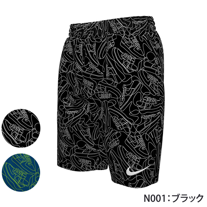Nike スポーツ用水着 新品未使用タグ付き グレー/ブラック nesse796_1.jpg